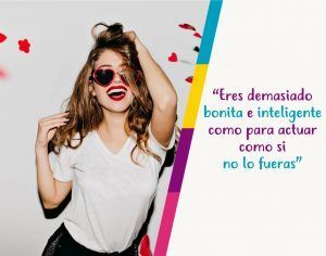 mujer feliz