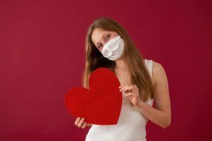 el amor en pandemia mujer