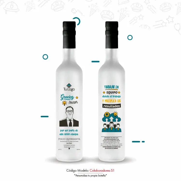 Piscos corporativos para colaboradores​