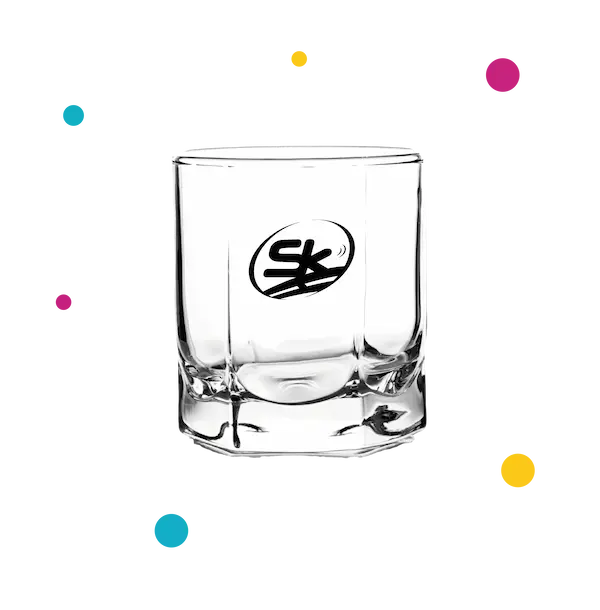 Vasos de Whisky con diseño de logo