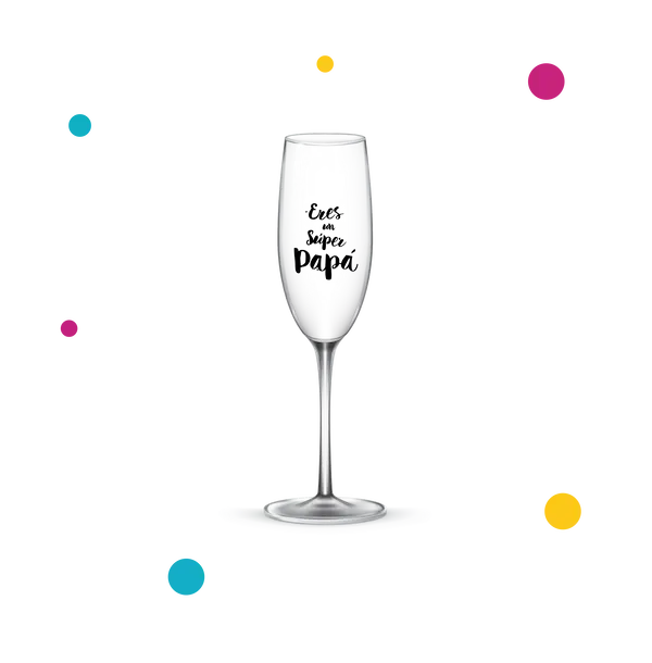 Copas de champagne para novios con lindo diseño