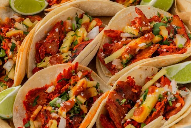 Tacos de pollo al estilo mexicano