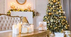 Regalos decorativos con estilo navideño refinado