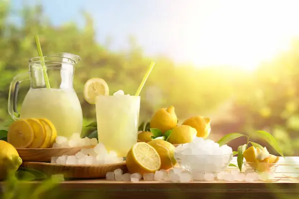 Limonada natural clásica - Refrescos para el verano